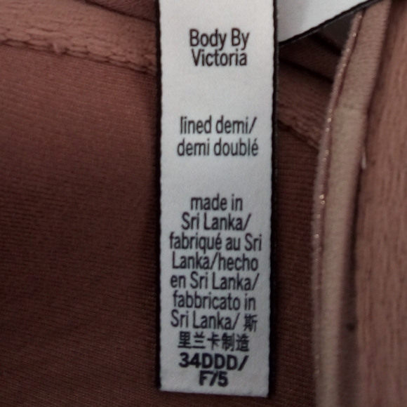 Victoria's Secret Lined Demi Shimmer Purple Bra Spring 2018 Collection 34DDD - Picture 3 of 9